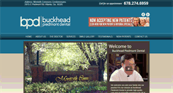 Desktop Screenshot of buckheadpiedmontdental.com